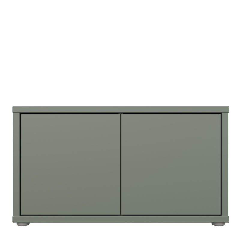 Alice Springs Bench with 2 Doors Push — side angle