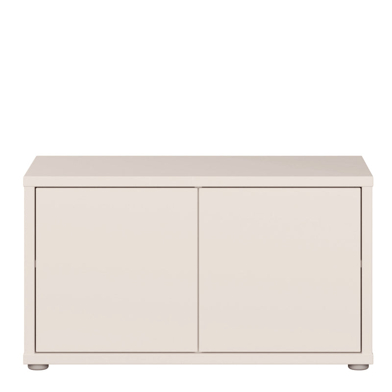 Alice Springs Bench with 2 Doors Push — side angle