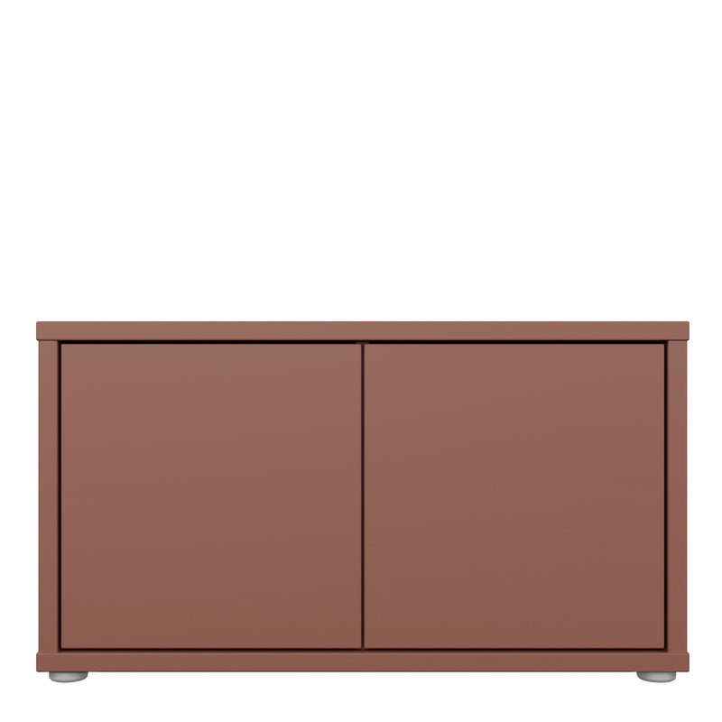 Alice Springs Bench with 2 Doors Push — side angle
