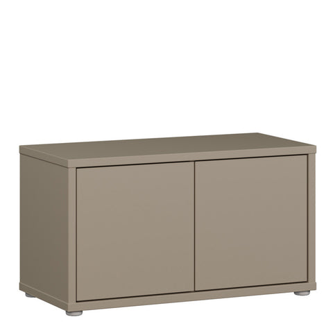 Alice Springs Bench with 2 Doors Push — front view