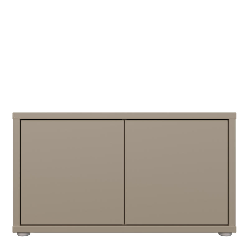 Alice Springs Bench with 2 Doors Push — side angle