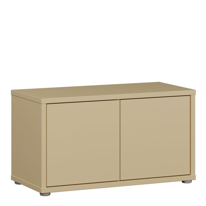 Alice Springs Bench with 2 Doors Push — front view