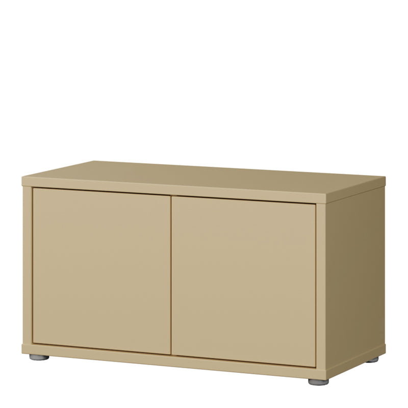 Alice Springs Bench with 2 Doors Push — detail view