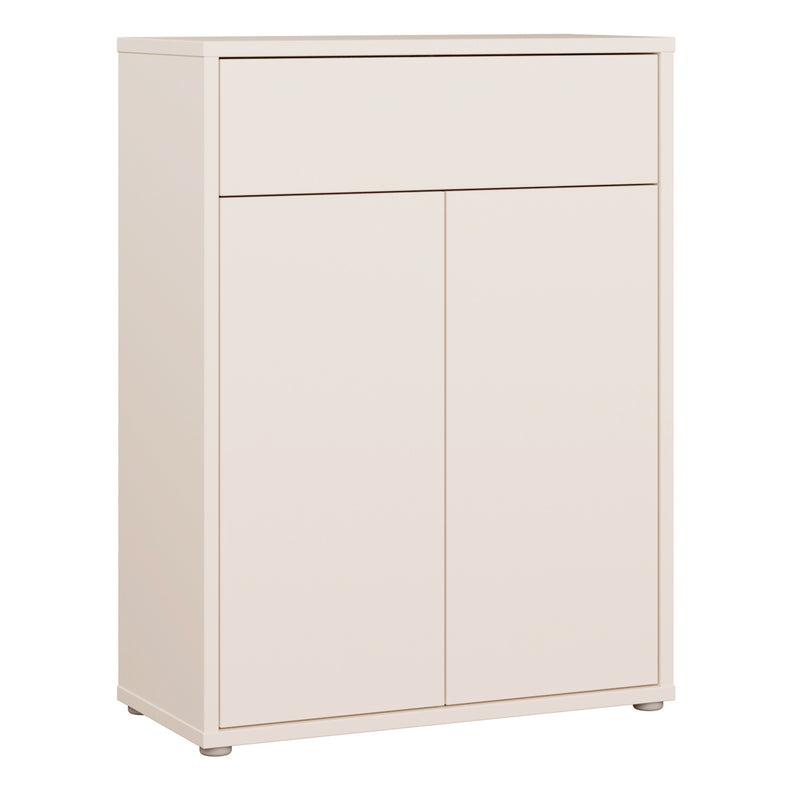 Alice Springs Shoe Cabinet with 2 Doors Push — front view