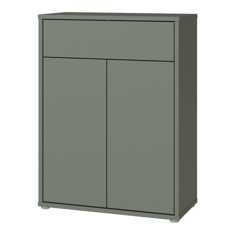 Alice Springs Shoe Cabinet with 2 Doors Push — detail view