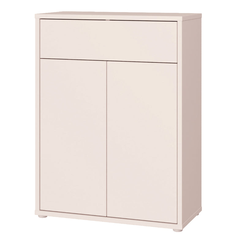 Alice Springs Compact Shoe Cabinet with 2 Doors Push — detail view