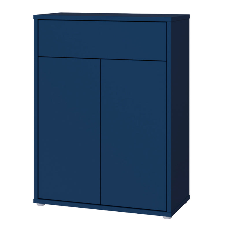 Alice Springs Compact Shoe Cabinet with 2 Doors Push — detail view