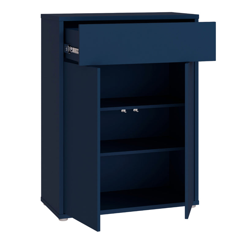Alice Springs Compact Shoe Cabinet with 2 Doors Push — alternative angle