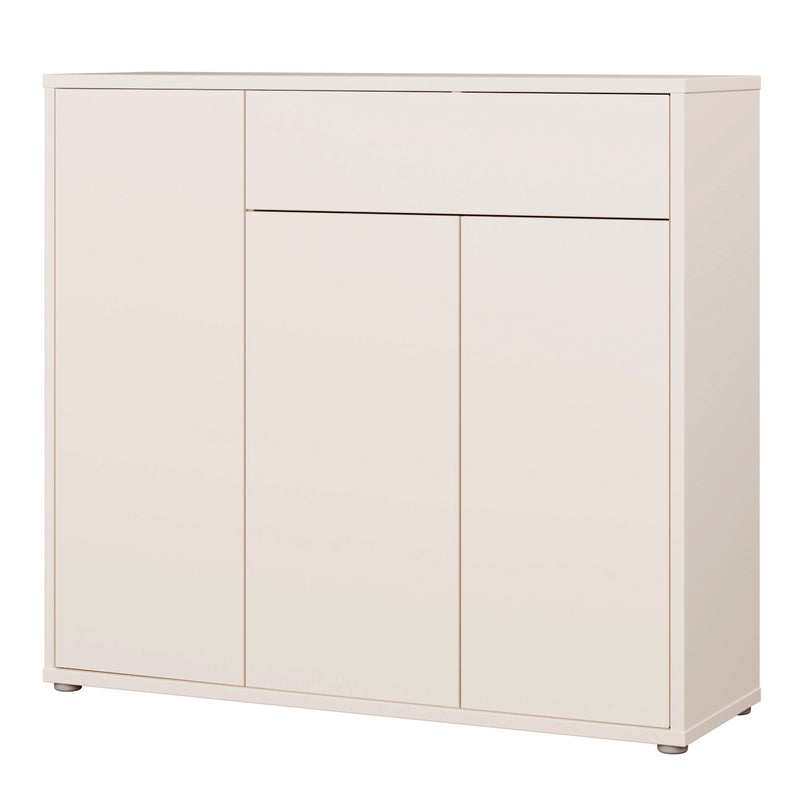 Alice Springs Shoe Cabinet with 3 Doors Push — detail view