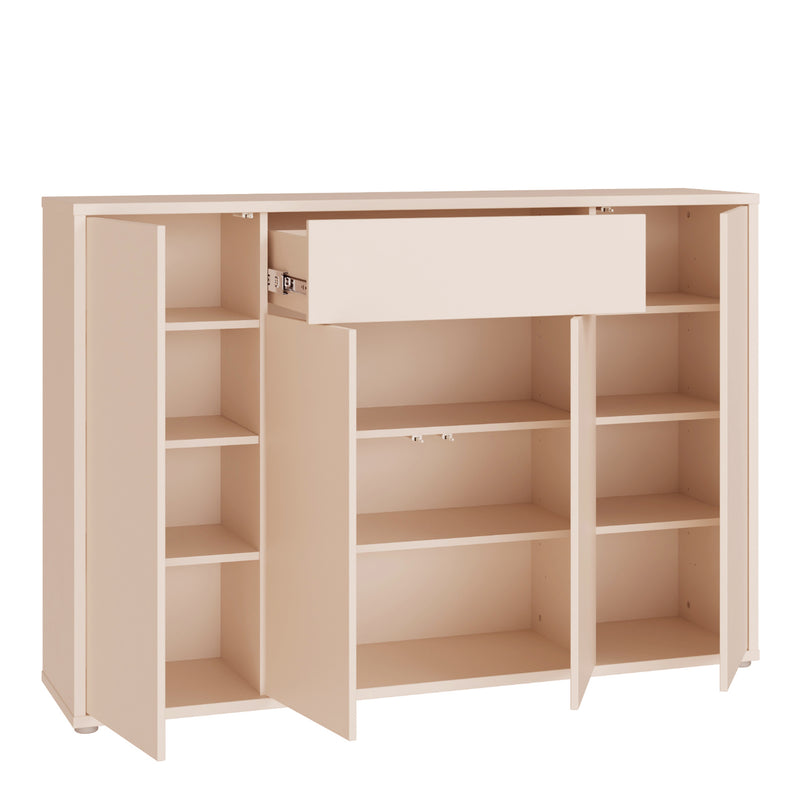 Alice Springs Sideboard with 4 Doors Push — alternative angle