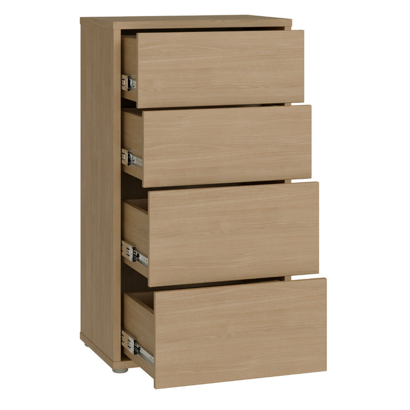 Alice Springs Tall 4 Drawer Chest with Push — alternative angle