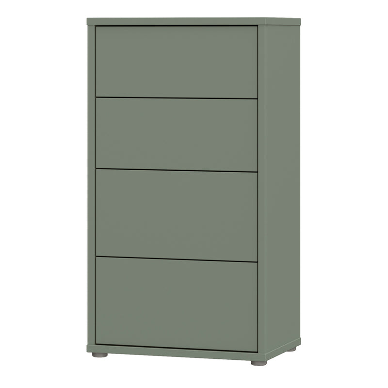 Alice Springs Tall 4 Drawer Chest with Push — detail view