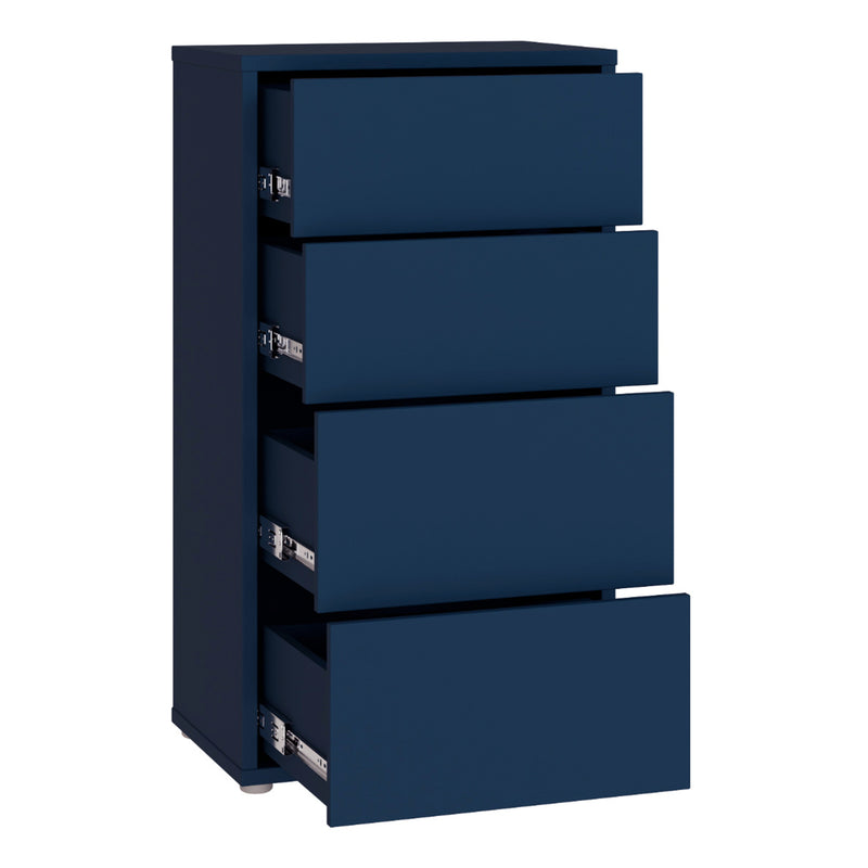 Alice Springs Tall 4 Drawer Chest with Push — alternative angle
