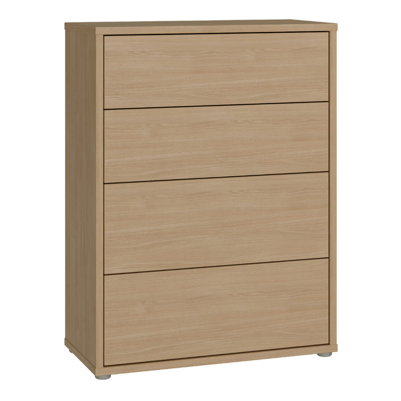 Alice Springs 4 Drawer Chest with Push — front view