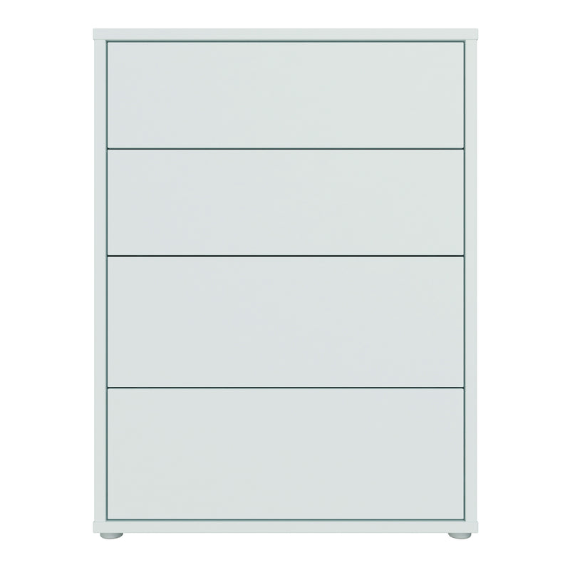 Alice Springs 4 Drawer Chest with Push — side angle