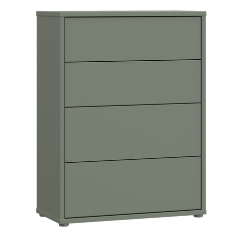 Alice Springs 4 Drawer Chest with Push — front view