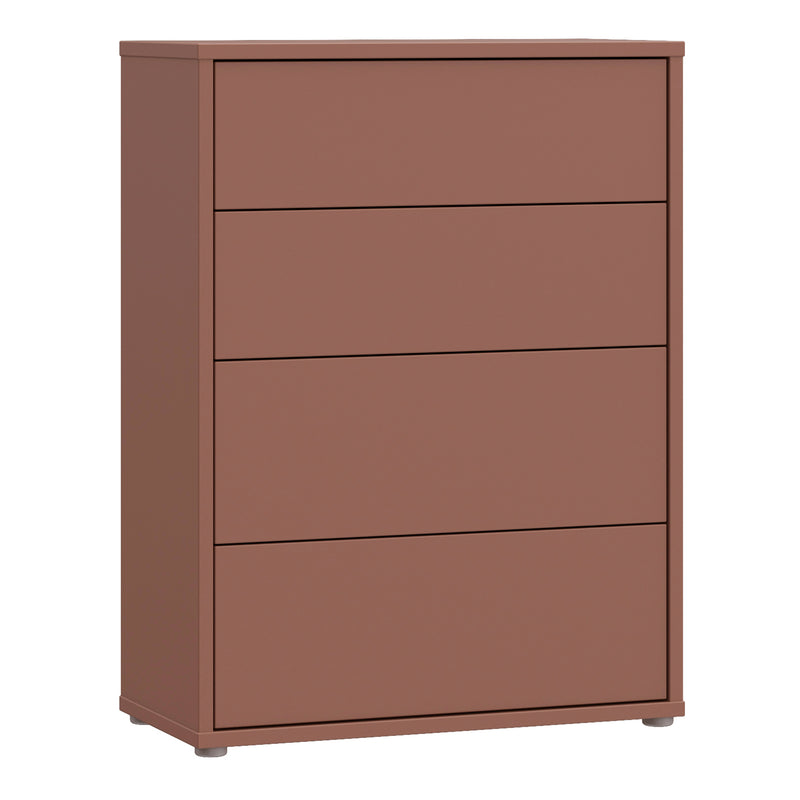 Alice Springs 4 Drawer Chest with Push — front view