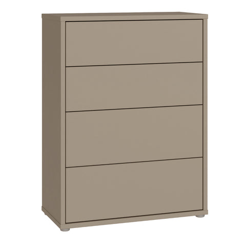 Alice Springs 4 Drawer Chest with Push — front view