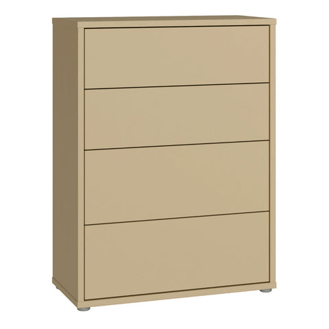 Alice Springs 4 Drawer Chest with Push — front view