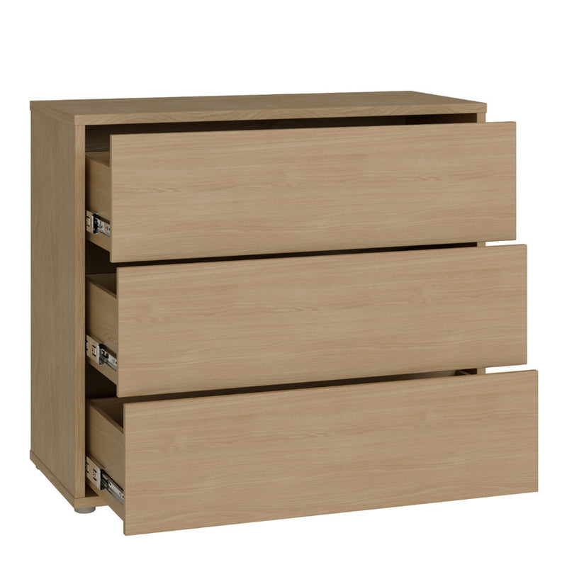 Alice Springs 3 Drawer Chest with Push — alternative angle