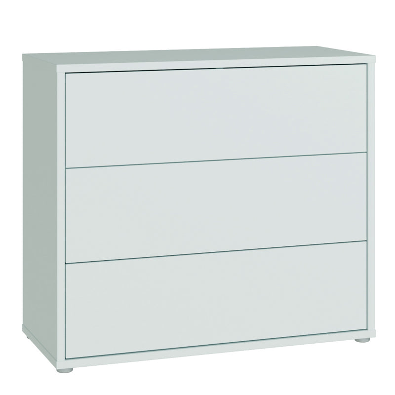 Alice Springs 3 Drawer Chest with Push — front view