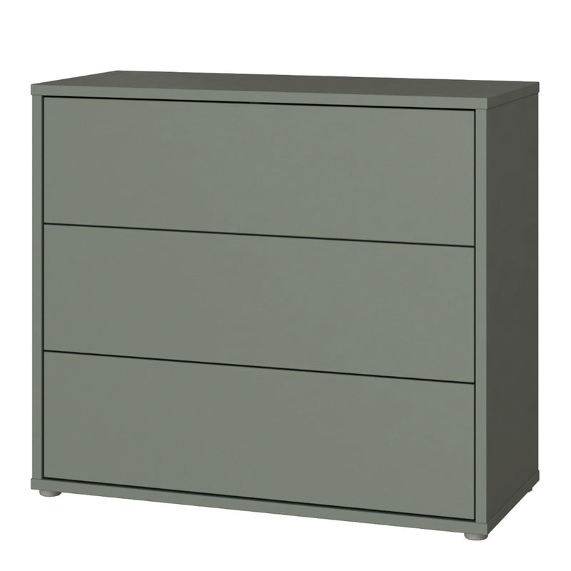 Alice Springs 3 Drawer Chest With Push — detail view