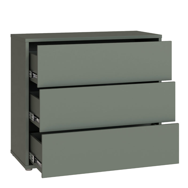 Alice Springs 3 Drawer Chest With Push — alternative angle