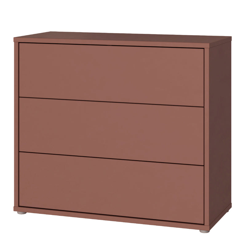 Alice Springs 3 Drawer Chest with Push — detail view