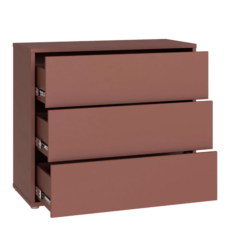 Alice Springs 3 Drawer Chest with Push — alternative angle