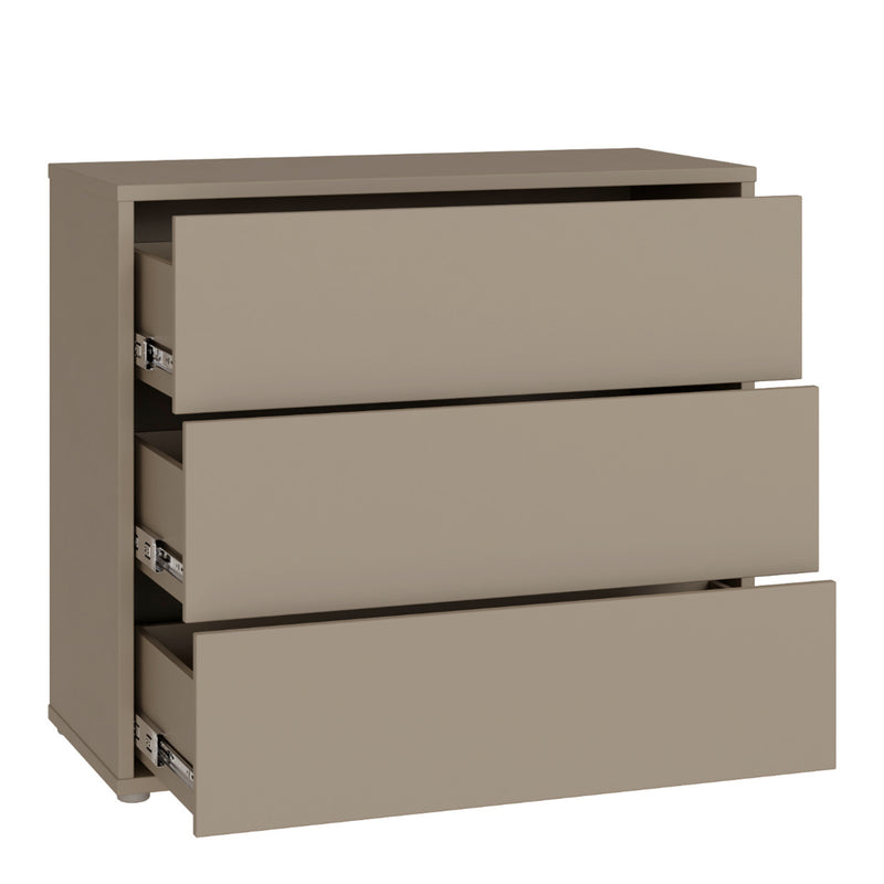 Alice Springs 3 Drawer Chest With Push — alternative angle