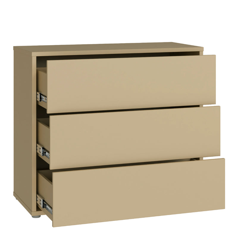 Alice Springs 3 Drawer Chest with Push — alternative angle