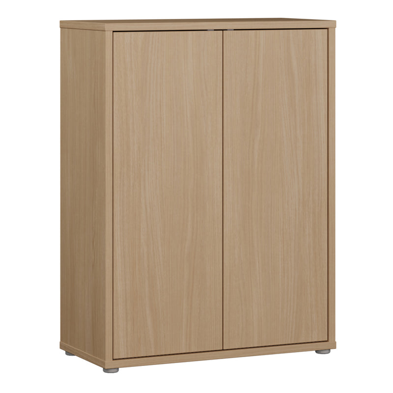 Alice Springs Shoe Cabinet with 2 Doors Push — front view