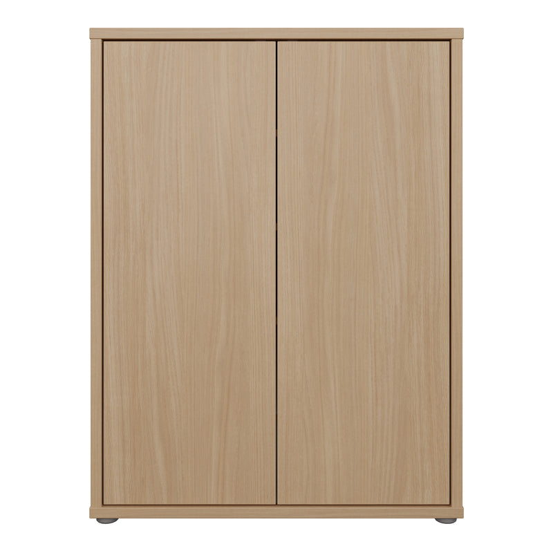 Alice Springs Shoe Cabinet with 2 Doors Push — side angle