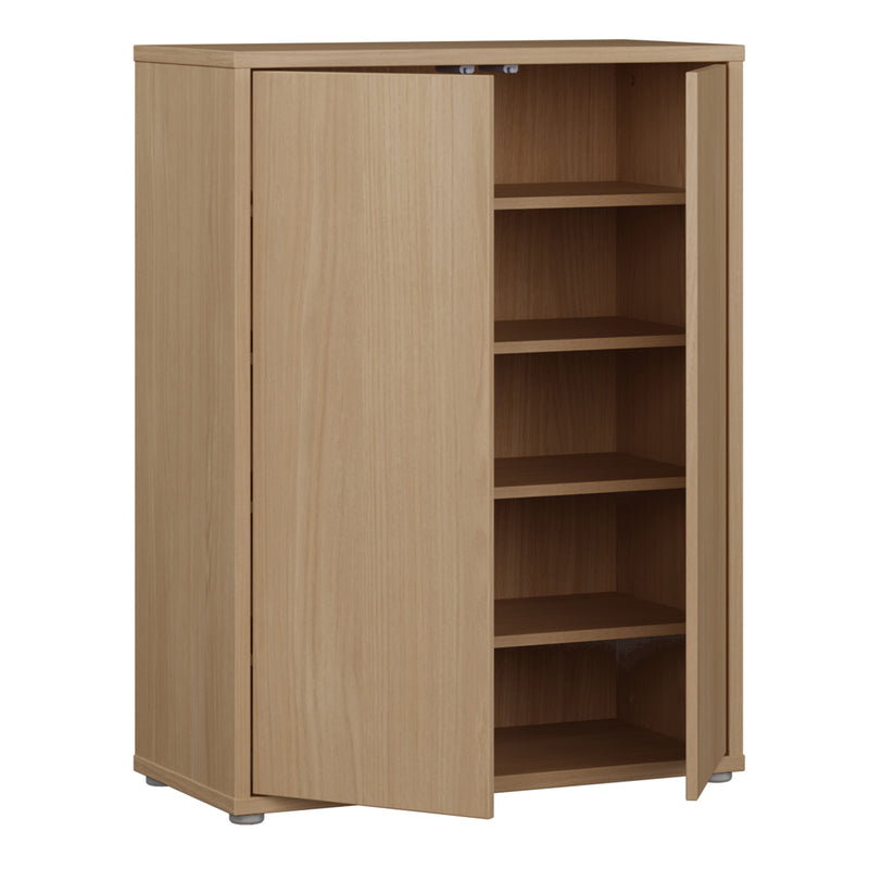 Alice Springs Shoe Cabinet with 2 Doors Push — alternative angle