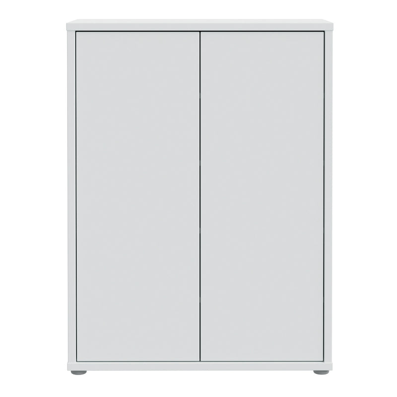 Alice Springs Shoe Cabinet with 2 Doors Push — side angle