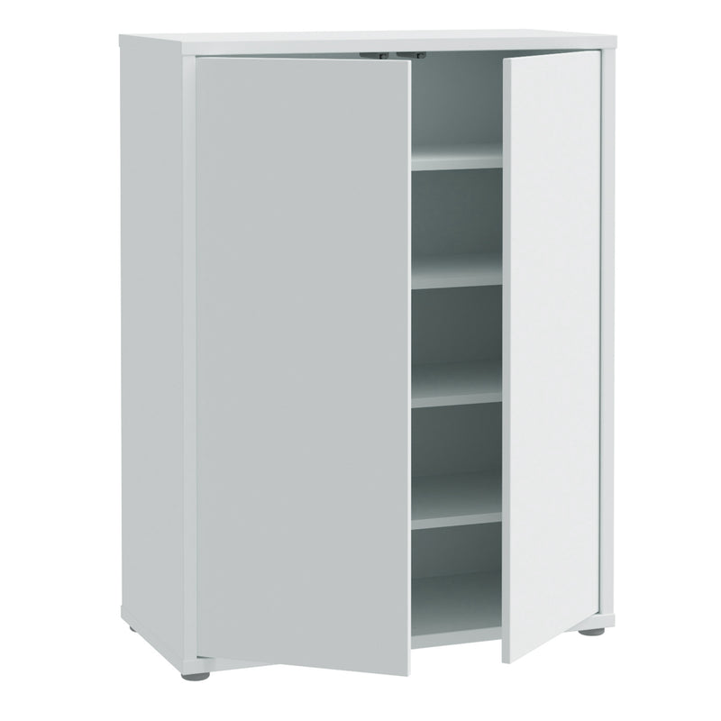 Alice Springs Shoe Cabinet with 2 Doors Push — alternative angle