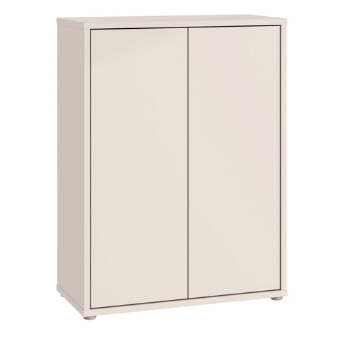 Alice Springs Shoe Cabinet with 2 Doors Push — front view