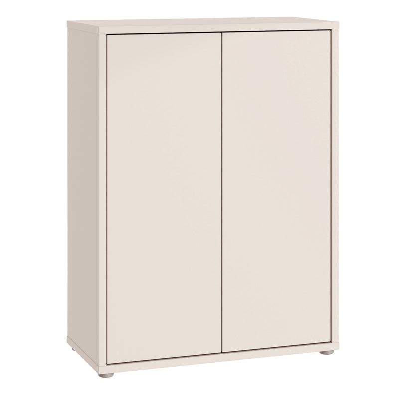 Alice Springs Shoe Cabinet with 2 Doors Push — front view
