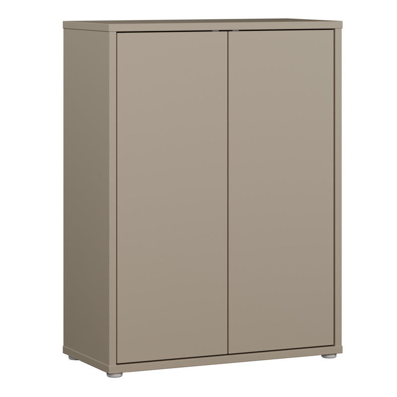 Alice Springs Shoe Cabinet with 2 Doors Push — front view