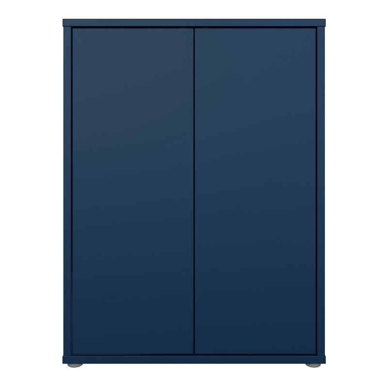 Alice Springs Shoe Cabinet with 2 Doors Push — side angle