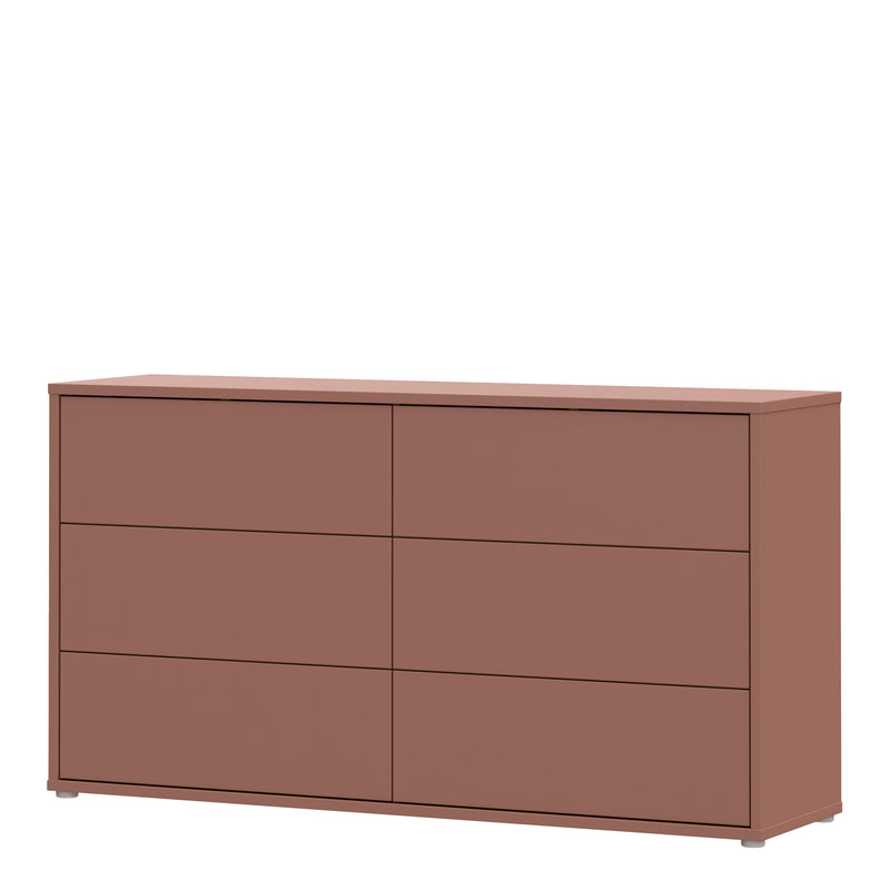 Alice Springs 6 Drawer Wide Chest with Push — detail view