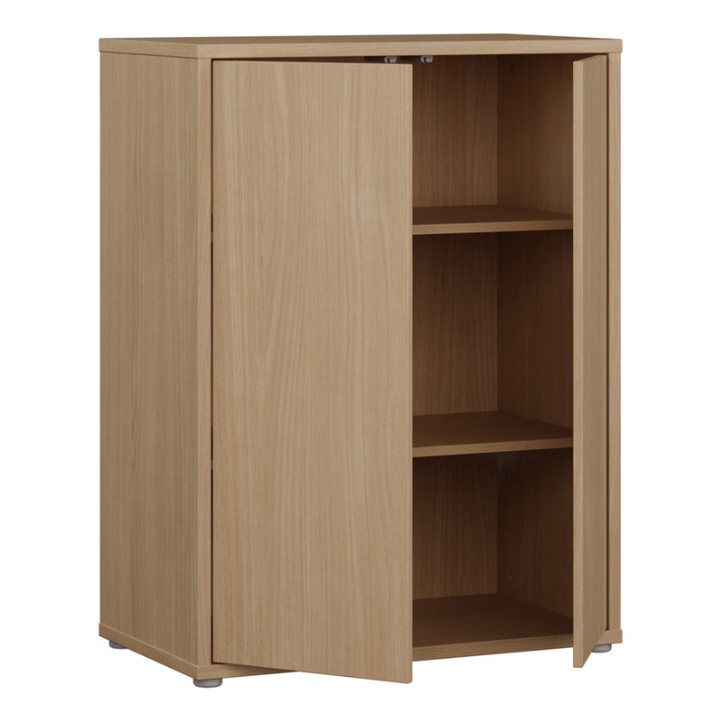 Alice Springs Tall 2 Door Cupboard with Push — alternative angle