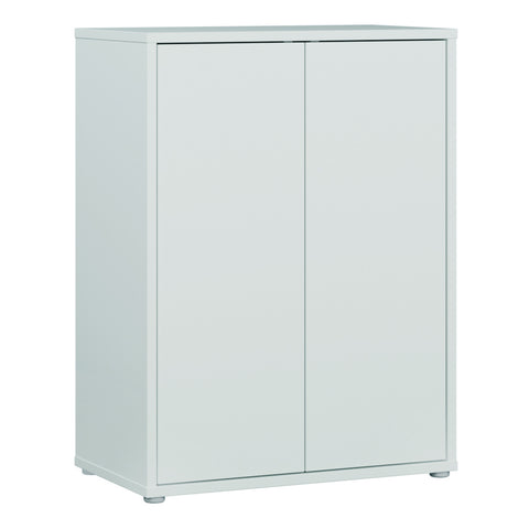 Alice Springs Tall 2 Door Cupboard with Push — front view