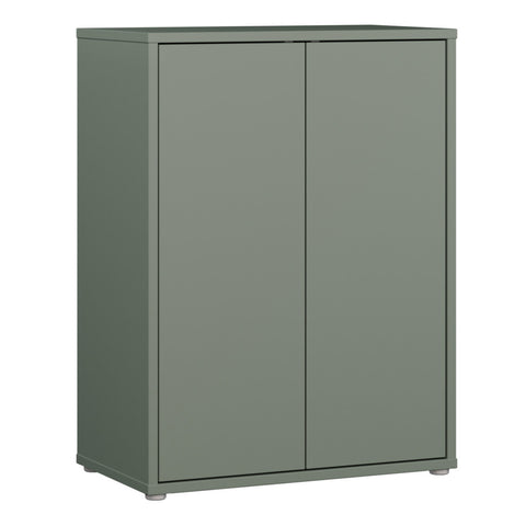 Alice Springs Tall 2 Door Cupboard with Push — front view
