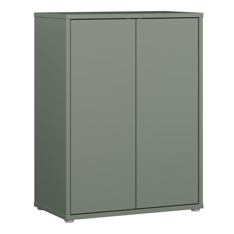 Alice Springs Tall 2 Door Cupboard with Push — front view