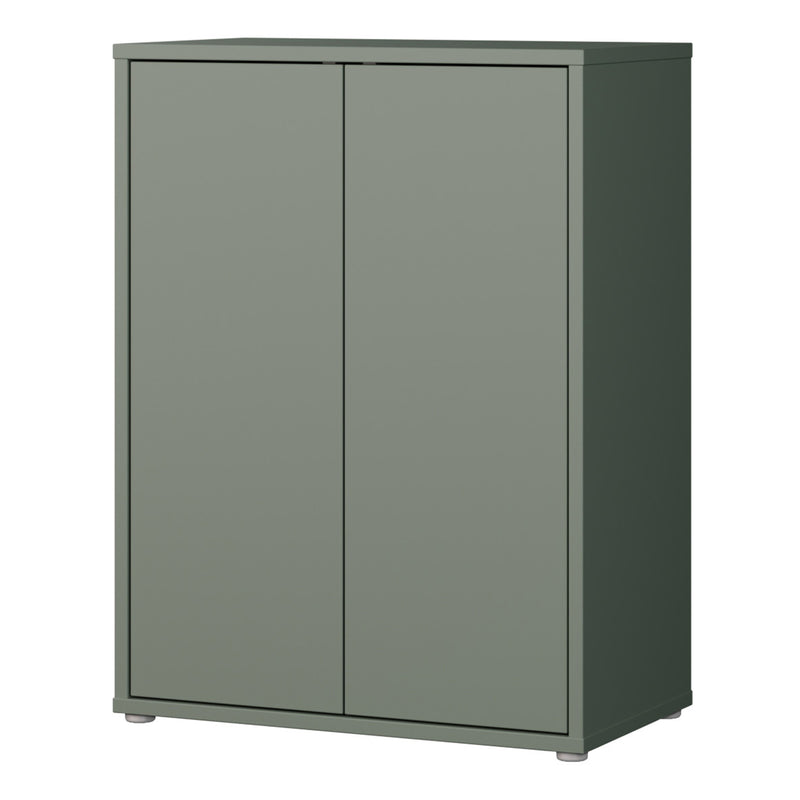 Alice Springs Tall 2 Door Cupboard with Push — detail view