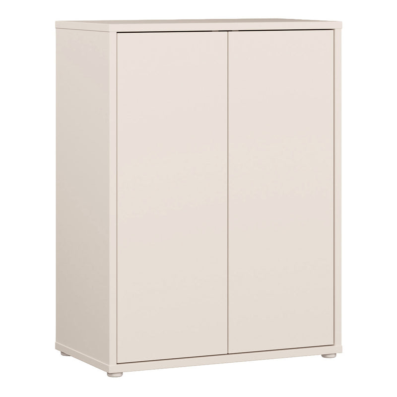 Alice Springs Tall 2 Door Cupboard with Push — front view