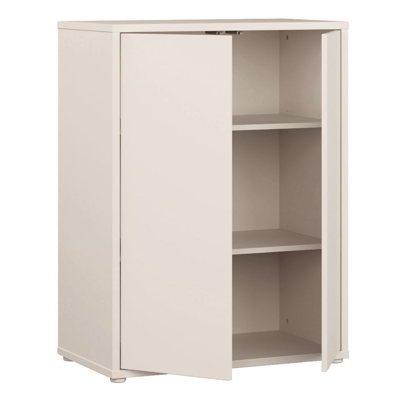 Alice Springs Tall 2 Door Cupboard with Push — alternative angle