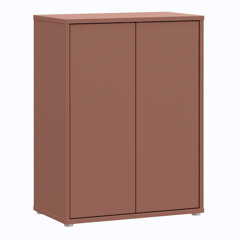 Alice Springs Tall 2 Door Cupboard with Push — front view