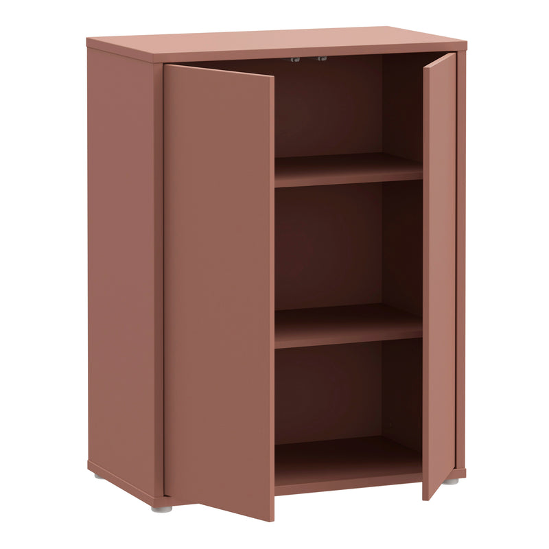 Alice Springs Tall 2 Door Cupboard with Push — alternative angle